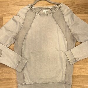 Calvin Klein Jeans Long Sleeve Pullover Gray Size M